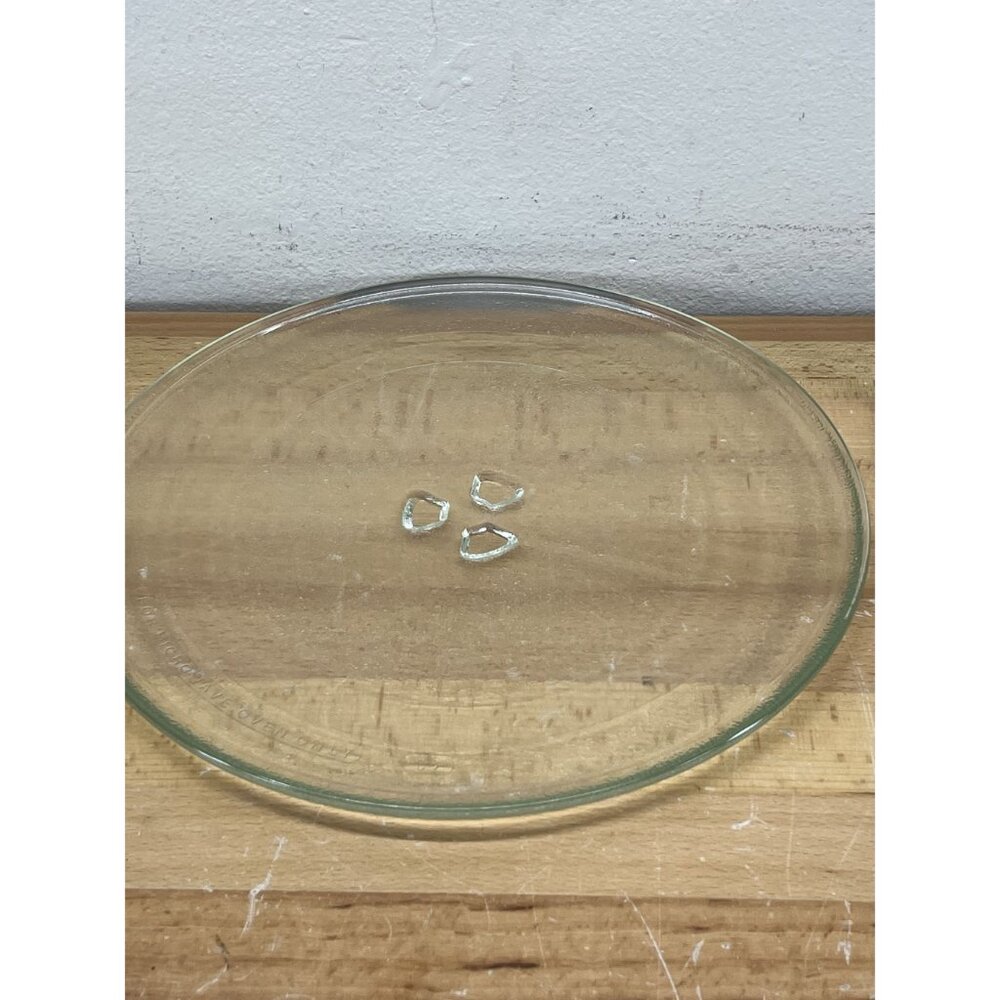 Whirlpool Microwave Glass Turntable Plate Tray w/ Support Ring For UMV1160CW - Picture 6 of 11